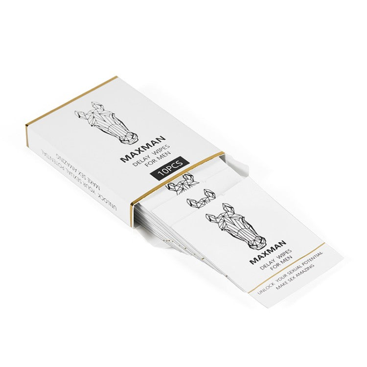 MaxMan  Delay Wipes for Men