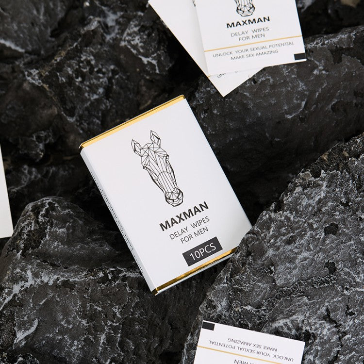 MaxMan  Delay Wipes for Men